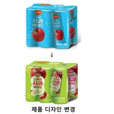 홈플러스 알뜰상품 사과 240ml*6 썸네일 3