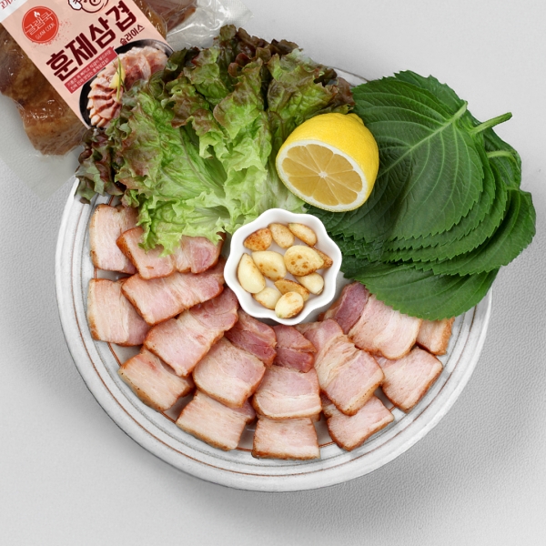 진승글로벌푸드 진승프리미엄훈제연어슬라이스 300g(150g*2ea)+소스1ea 썸네일 3