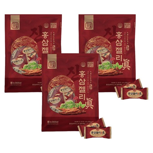 청삼영농조합법인 천년숨결 홍삼젤리 200G x 1EA 썸네일 2