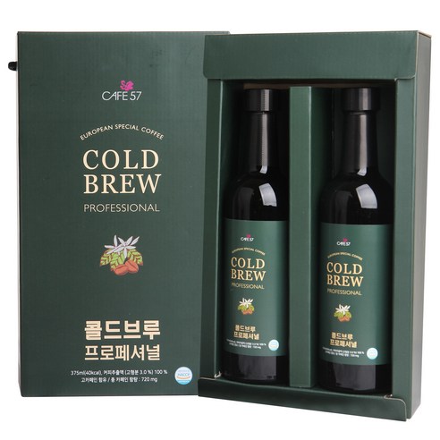 루후커피 콜드브류커피 원액 병 375ml 썸네일 2