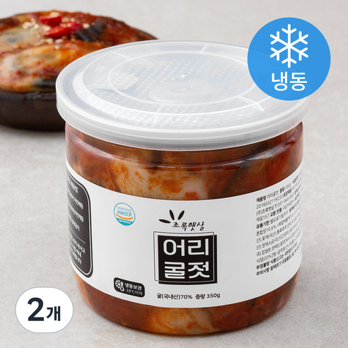 경해식품미더덕영어조합법인 어리굴젓350g 350G 썸네일 3