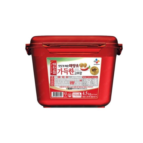 CJ제일제당 해찬들 알찬고추장 4500G 썸네일 2
