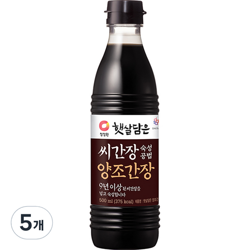 조병희식품 5년숙성간장 500ml 썸네일 3