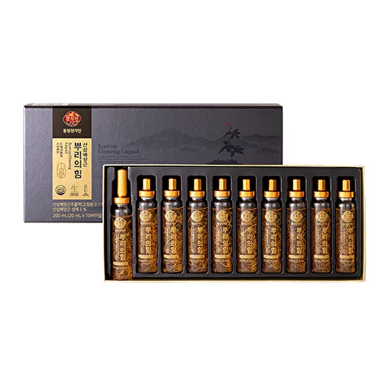 바이오밸류 천방산삼 배양근 골드 20ml x 10 썸네일 3