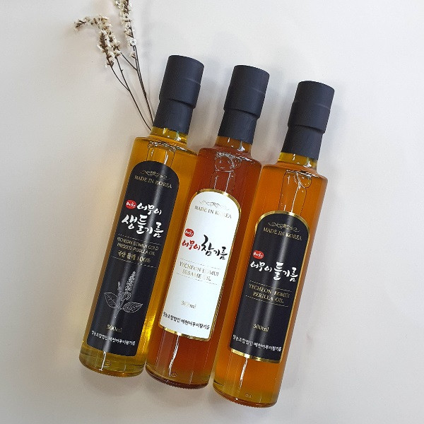 예천어무이참기름 들기름(165ml) 썸네일 2