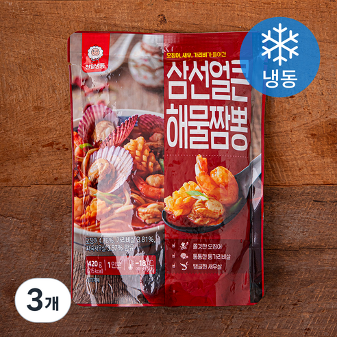 태종에프디 해물짬뽕 600g×1개 썸네일 3