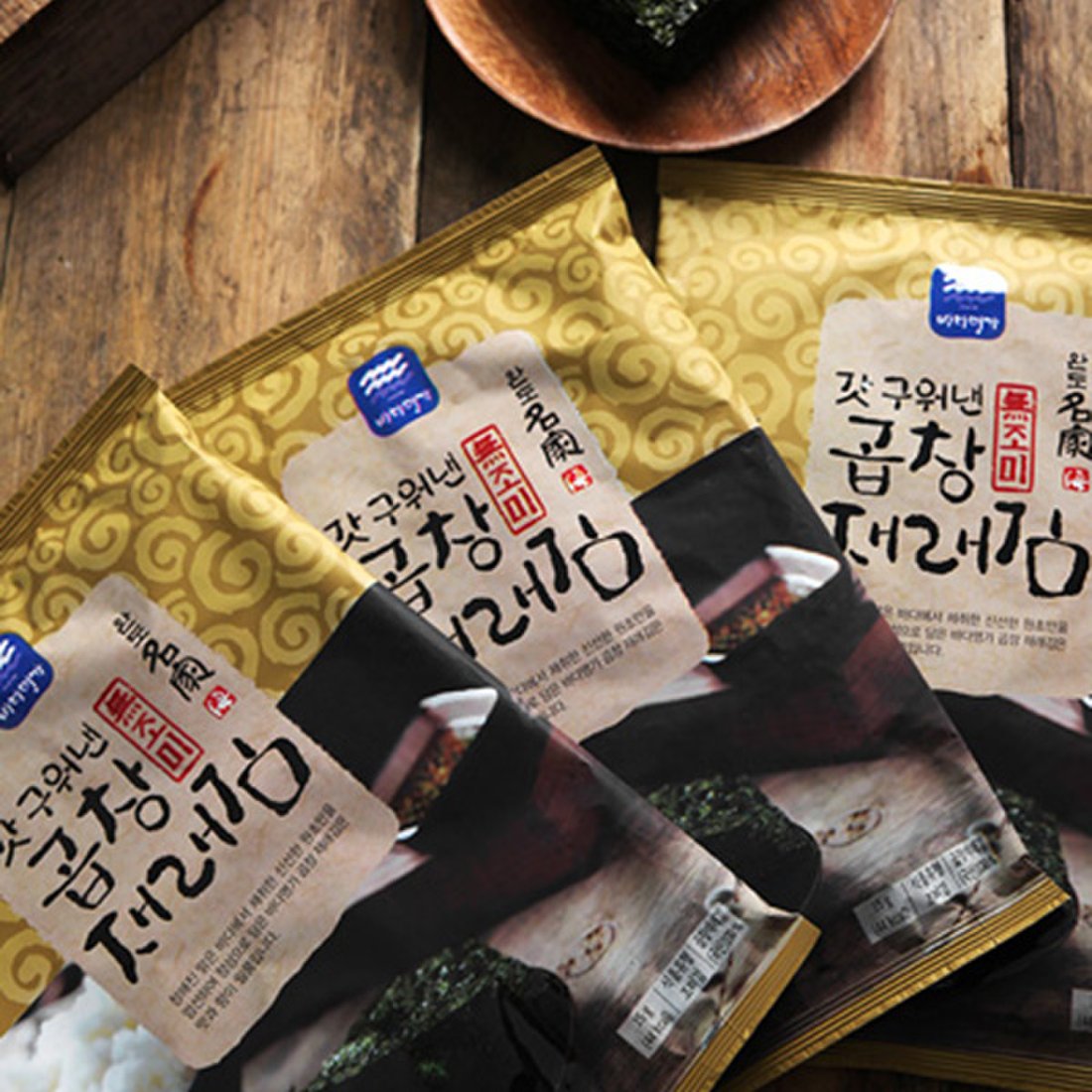 참고소한재래김1박스(10봉) 썸네일 2