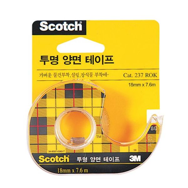 3M/양면테이프/투명/18mm*7.6m/237D 썸네일 2