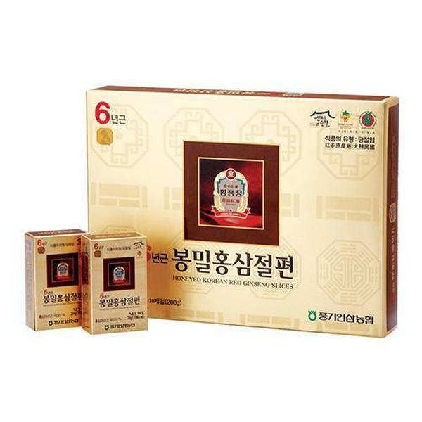 풍기인삼공사영농조합법인 김정환홍삼 꿀먹은홍삼절편 200G x 10EA 썸네일 3