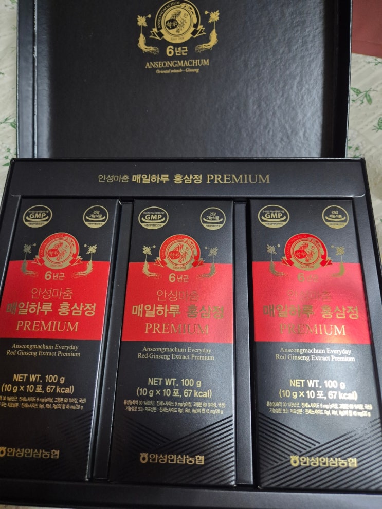 안성인삼농협 홍삼원액 80ml*60포 썸네일 3