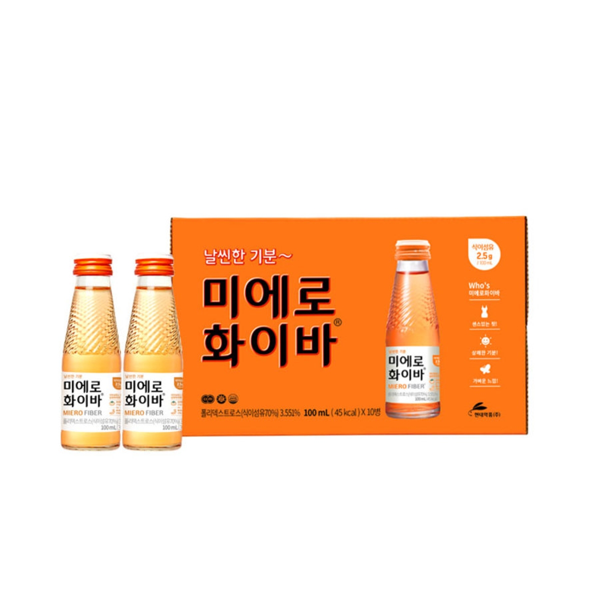 홈플러스 좋은상품 식이섬유음료 100ml*10 썸네일 2