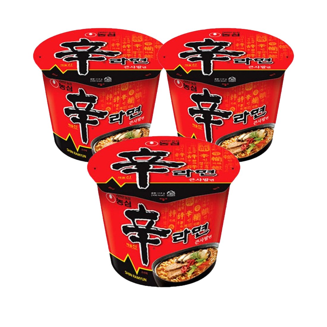 큰사발면 신라면 114G 썸네일 3