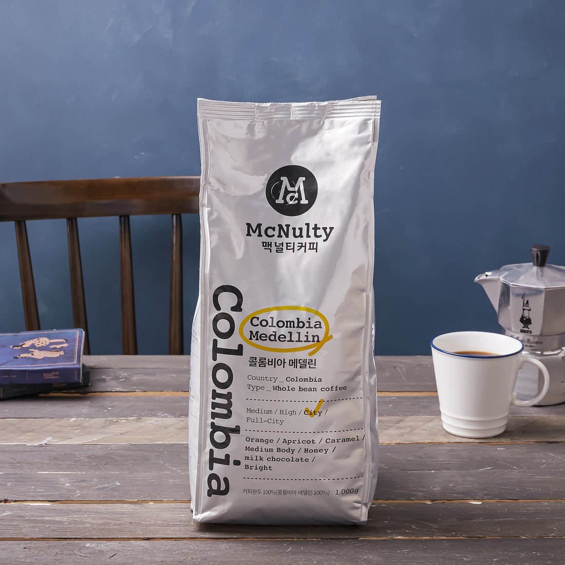 홈플러스좋은상품_콜롬비아블렌드홀빈_1KG 썸네일 3