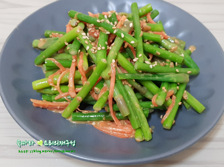 초화림 건강한 마늘종무침 500g 썸네일 3