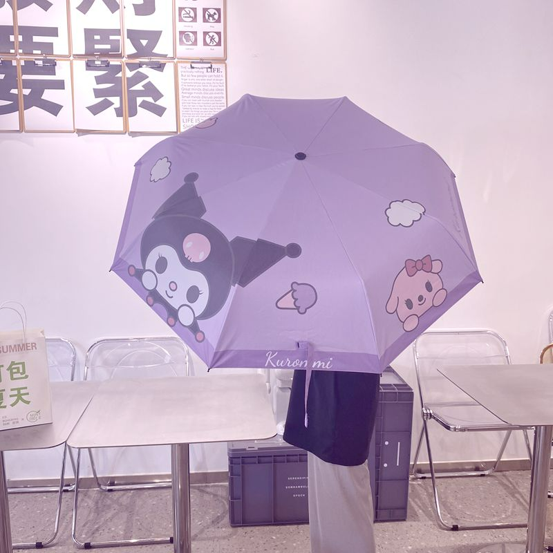 삼단 우산 양산 산리오 썸네일 3