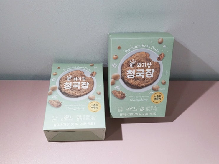 삼영식품 초당청국장320G - PAPER BOX 썸네일 3