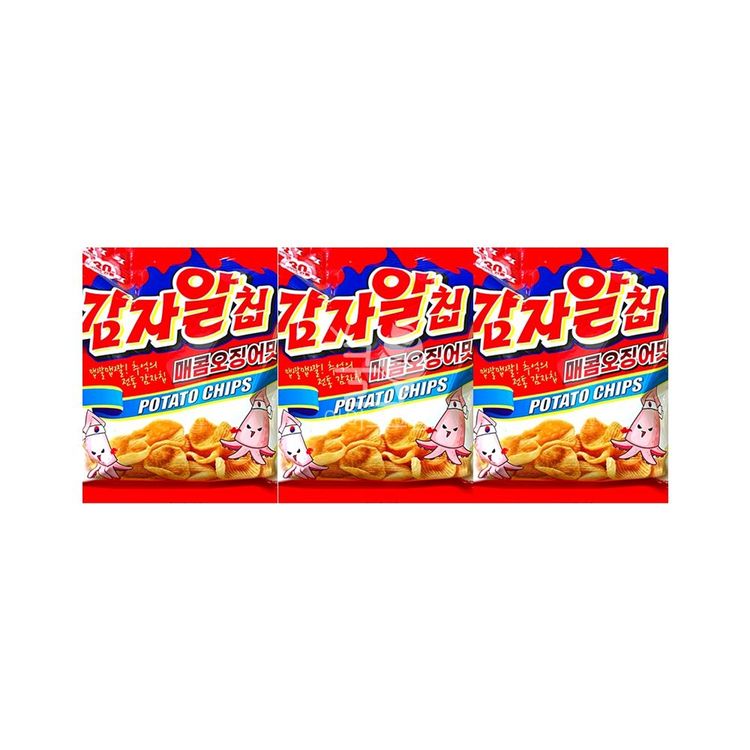 감자알칩 매콤오징어맛 썸네일 2