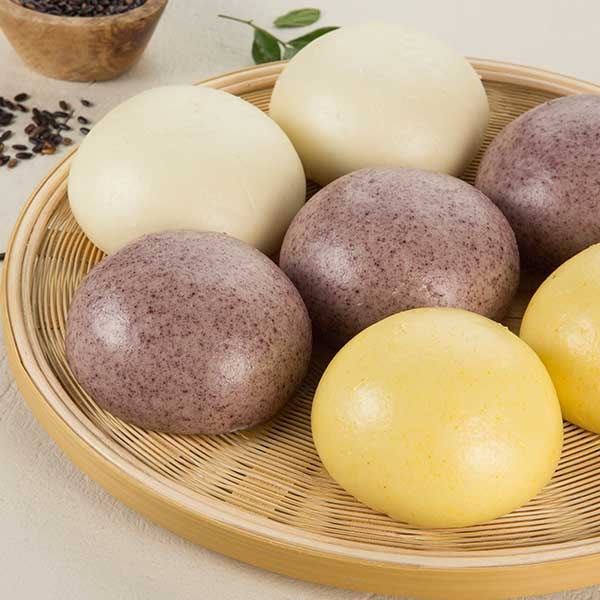 밀원본가안흥찐빵(삼색)1.5kg(30개*50g*1박스) 썸네일 2