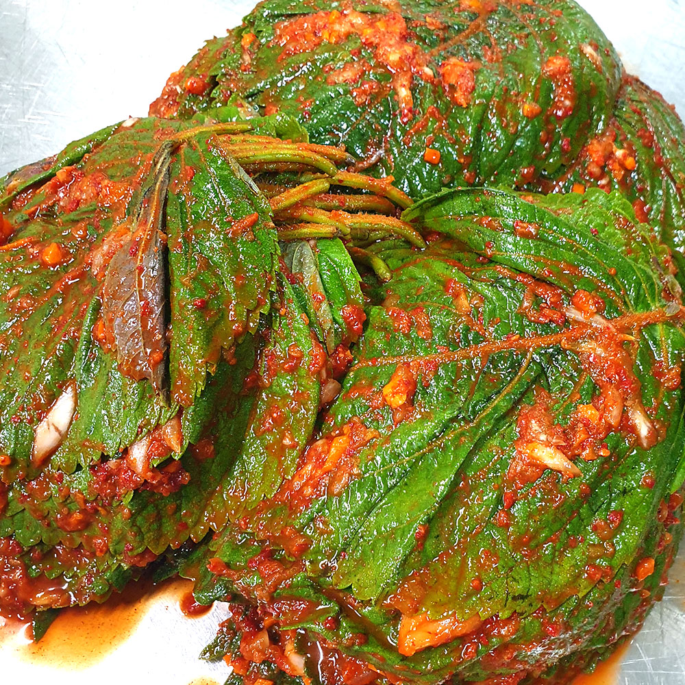 ㈜한스비앤에프 된장깻잎 2kg 썸네일 3
