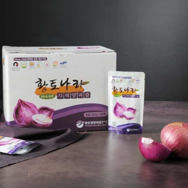 황토나라 팻튠양파즙 100ml*60팩 썸네일 2