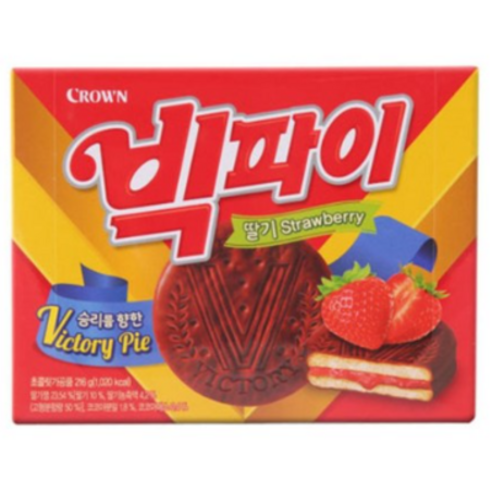 크라운제과 빅파이 파인애플 216G 썸네일 2