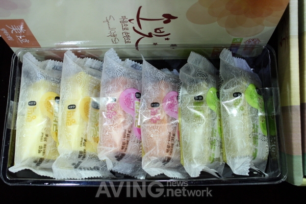 떡다움 랑떡 호박맛  90g*40ea/box 썸네일 3