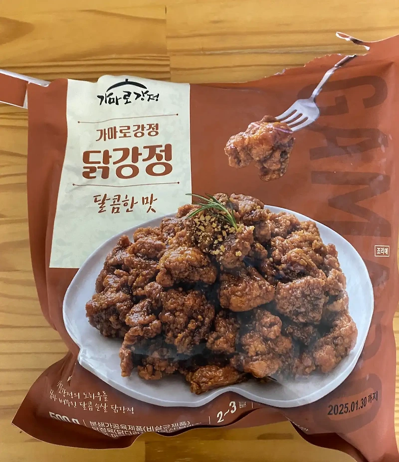 유림식품 달콤한 닭강정 1500G 썸네일 3