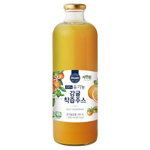 (주)웰팜 자연원 갓 짜낸100% 감귤 [2병입 세트](코드확인) 썸네일 2