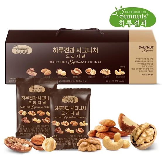 산지애 하루견과 오리지널 20g*30ea 썸네일 3