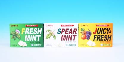 롯데제과 자일리톨아이스민트코팅18G - PAPER BOX 썸네일 2