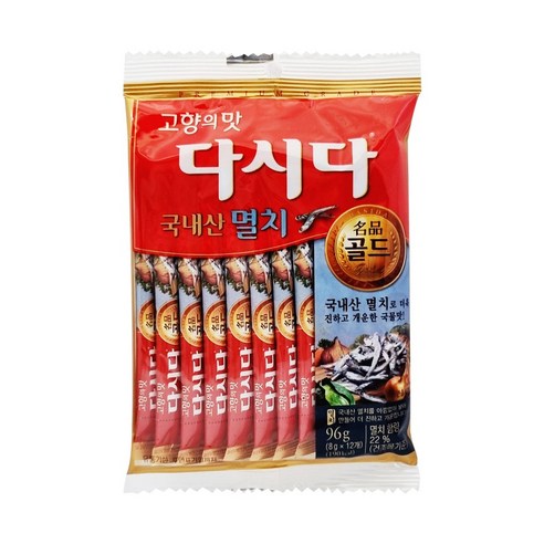 CJ제일제당 다시다 육수명가 사골 96G 썸네일 3