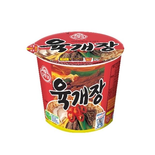 오뚜기 육개장 매운맛(용기) 86G 86G x 1EA 썸네일 2