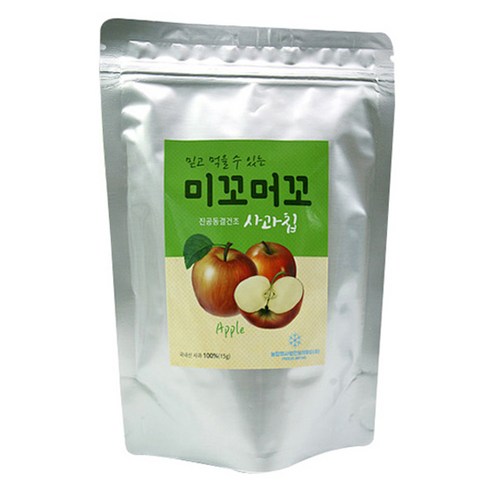 흙벗농원 친환경 사과칩 30G x 3EA 썸네일 3