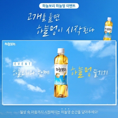 웅진 하늘보리 180ml캔 썸네일 2