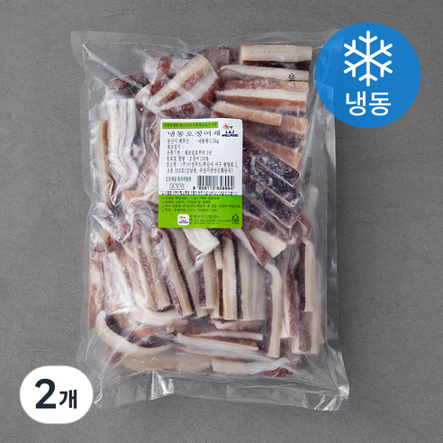오징어채(대왕오징어동체) 5kg(실량4.5kg) 썸네일 3
