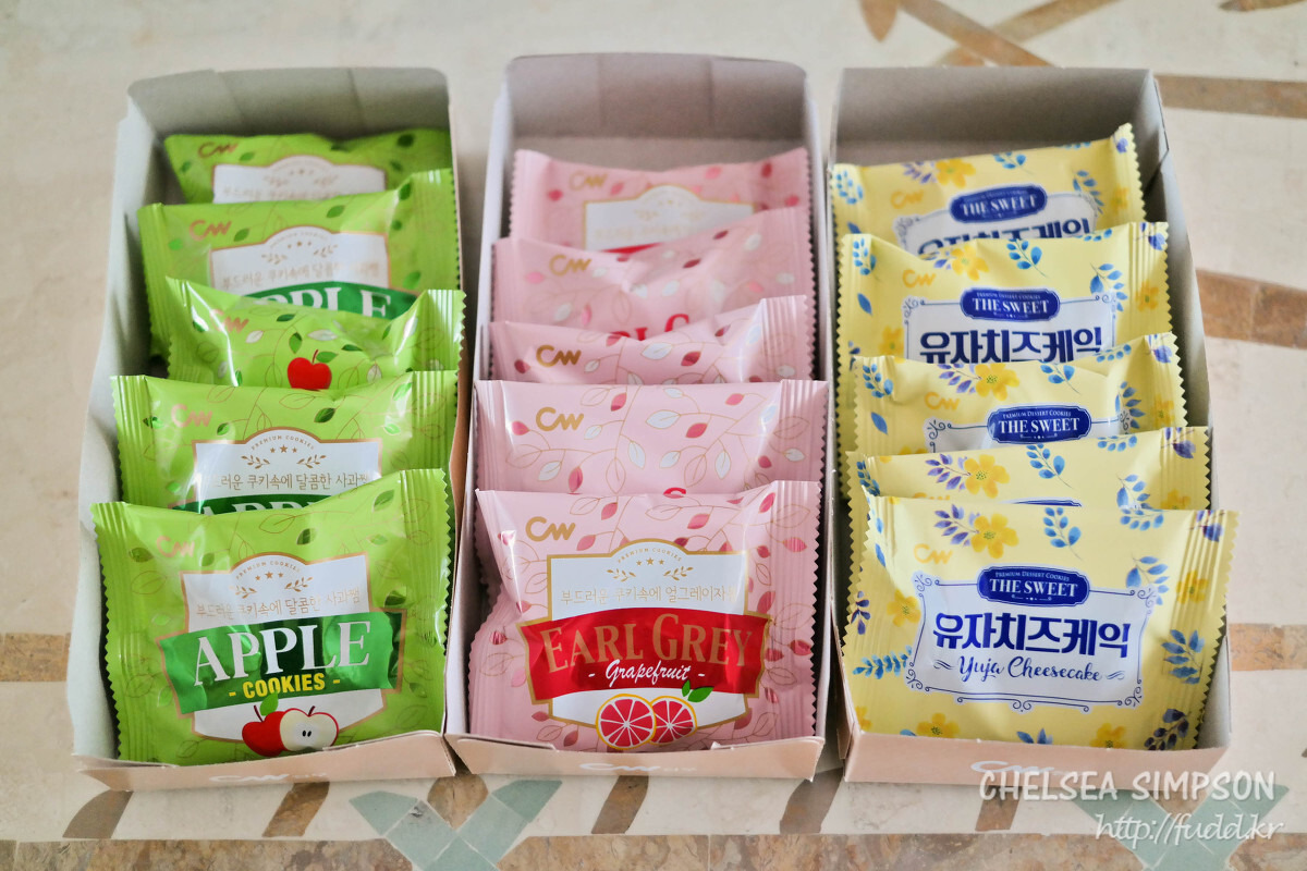 청우_2000찰떡쿠키오리지널 4묶음기획_100g*4 썸네일 2