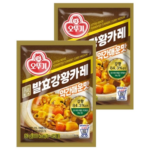 오뚜기 백세강황죽 야채 80G 썸네일 2
