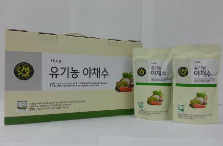 (주)웰팜 초록마을 유기농오렌지주스 180ml 썸네일 2