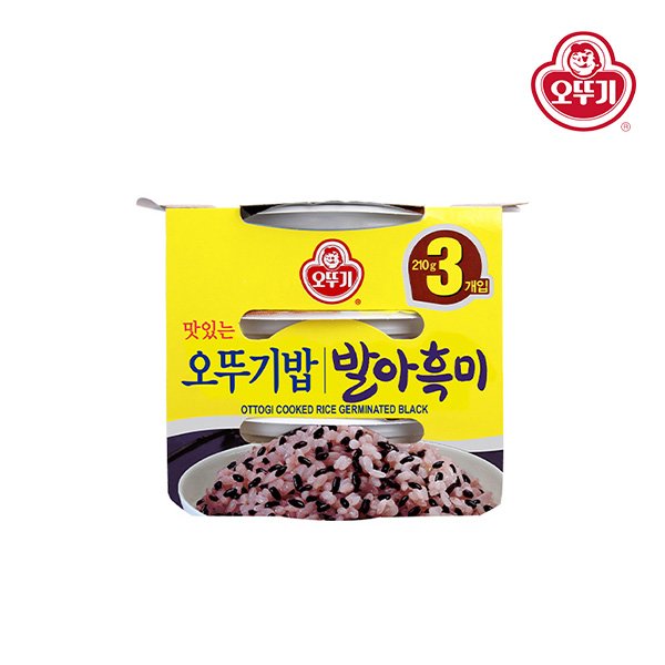 오뚜기 맛있는오뚜기발아흑미밥210G - PLT CASE 썸네일 3