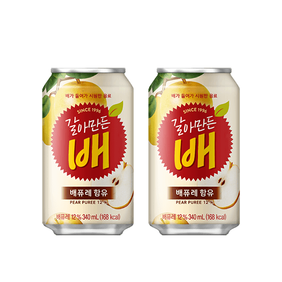 해태음료 썬키스트사과드링크240ML - CAN 썸네일 2