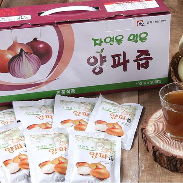 (주)웰팜 자연원 무농약 양파로 만든 양파즙 [10입](코드확인) 썸네일 2