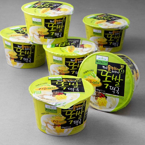 칠갑농산 똑쌀떡국174g 158G x 1EA 썸네일 2