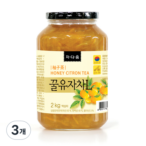 녹차원 꿀유자차 1000G 썸네일 2