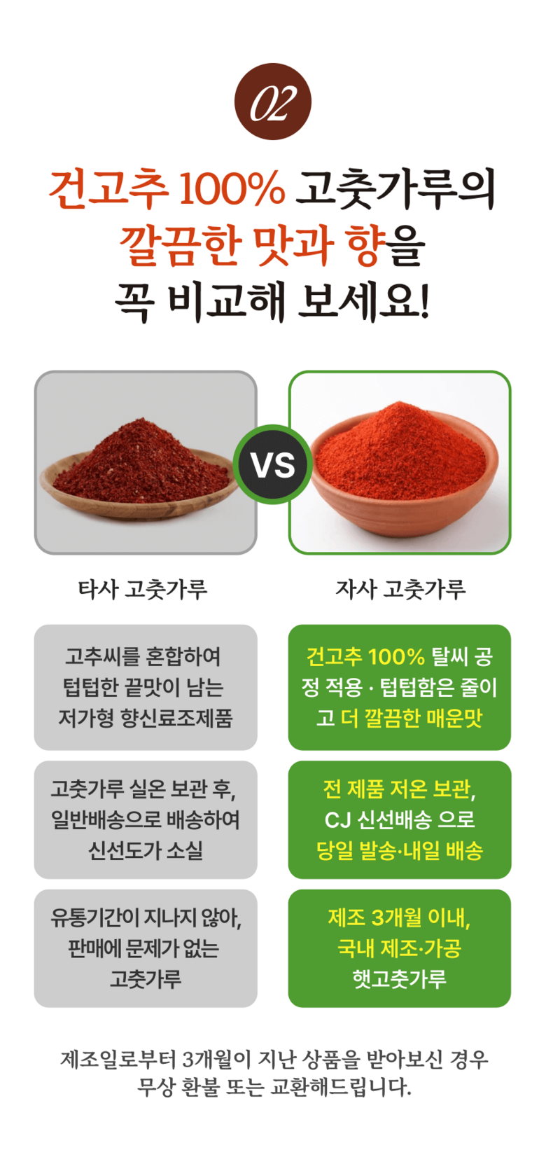 해아름고춧가루(조미2.5kg) 썸네일 3