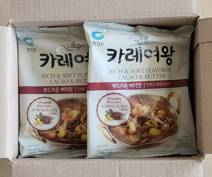 대상 청정원 카레여왕 망고바나나 108g + 우리쌀 크림수프 60g 썸네일 3