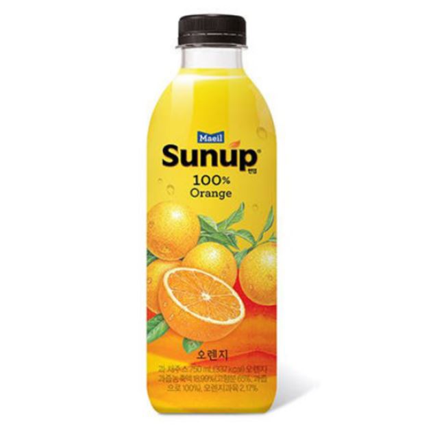 썬업100 오렌지 오렌지100% 200ML 썸네일 2