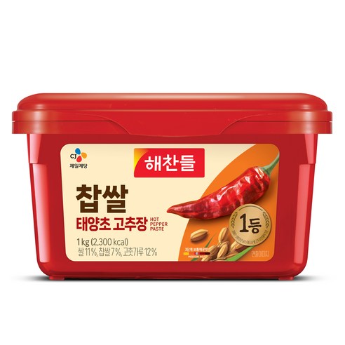 엄가선 신 태양초 고추장 1kg 썸네일 3