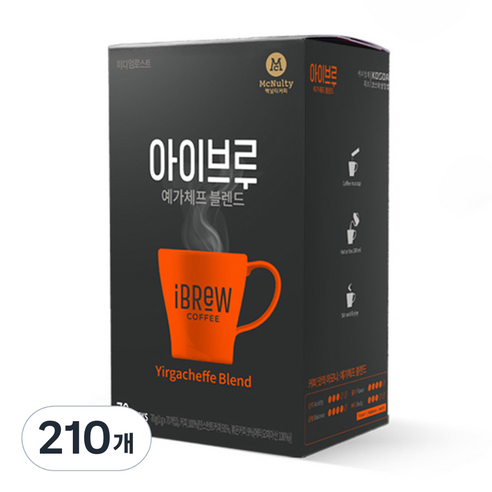 한국맥널티(주) Mcnulty the ROAST 예가체프 블렌드 70개입 썸네일 2