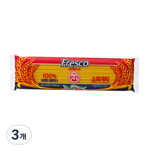 한일식품 오뚜기 프레스코 스파게티 180G x 3EA 썸네일 3