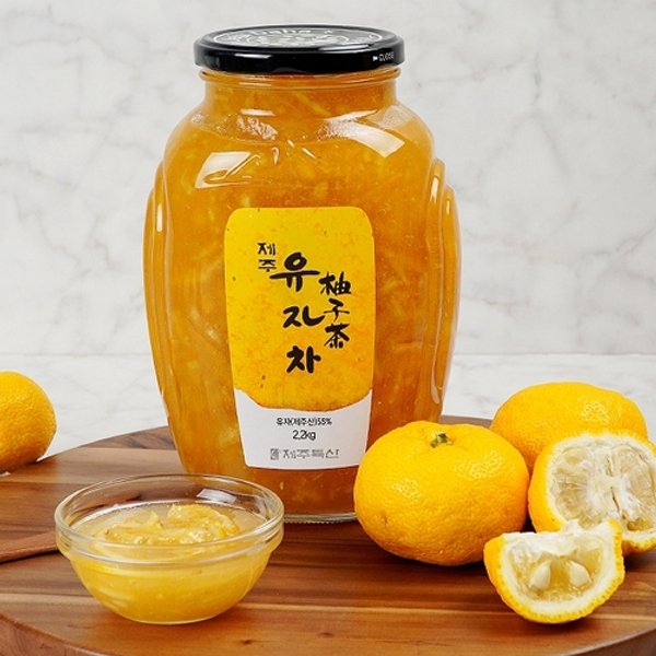 유자공주이야기 유자차 2kg 2000G x 1EA 썸네일 2